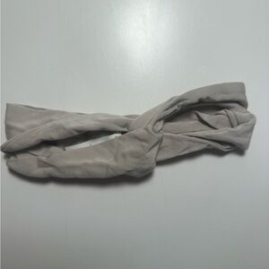 Lululemon Neutral Beige Twist Headband